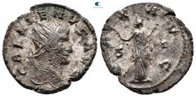 Gallienus AD 253-268. Siscia. Antoninianus Æ silvered