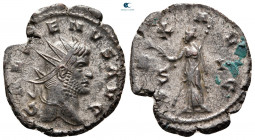 Gallienus AD 253-268. Siscia. Antoninianus Æ silvered