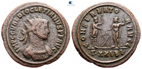 Diocletian AD 284-305. Siscia. Antoninianus Æ