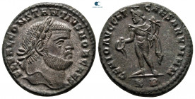 Constantius I Chlorus, as Caesar AD 293-305. Cyzicus. Follis Æ