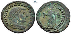 Galerius Maximianus, as Caesar AD 293-305. Carthage. Follis Æ