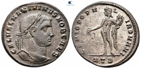 Galerius Maximianus, as Caesar AD 293-305. Heraclea. Follis Æ
