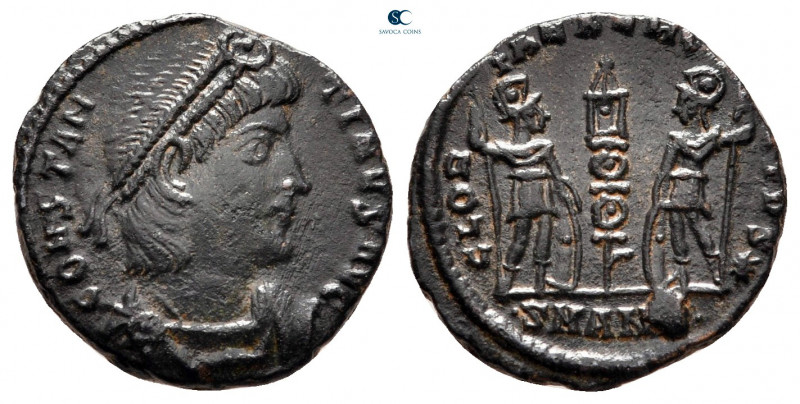 Constantine I the Great AD 306-337. Antioch
Follis Æ

15 mm, 1,79 g



ve...