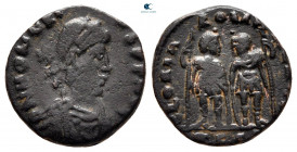 Honorius AD 393-423. Thessaloniki. Follis Æ