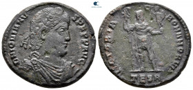 Jovian AD 363-364. Thessaloniki. Double Maiorina Æ