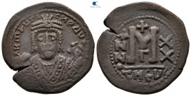 Maurice Tiberius AD 582-602. Theoupolis (Antioch). Follis or 40 Nummi Æ