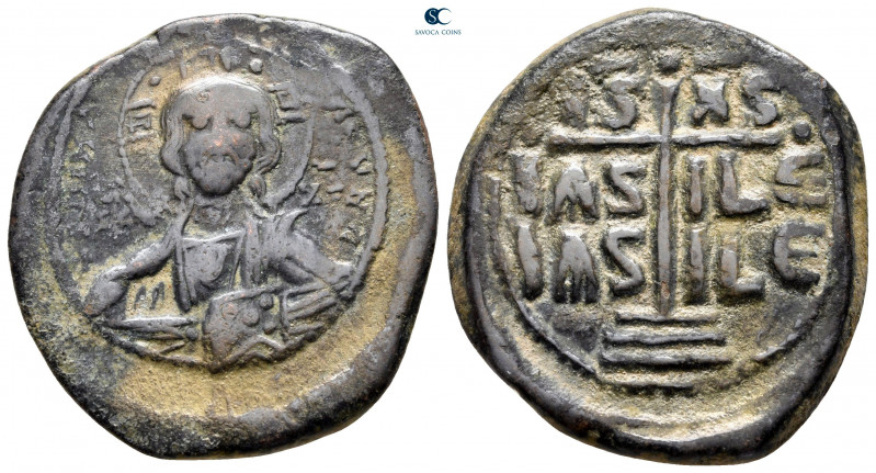 Romanus III Argyrus AD 1028-1034. Constantinople
Anonymous Follis Æ

32 mm, 1...