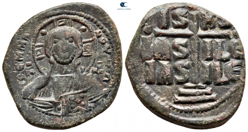 Romanus III Argyrus AD 1028-1034. Constantinople
Anonymous Follis Æ

31 mm, 1...