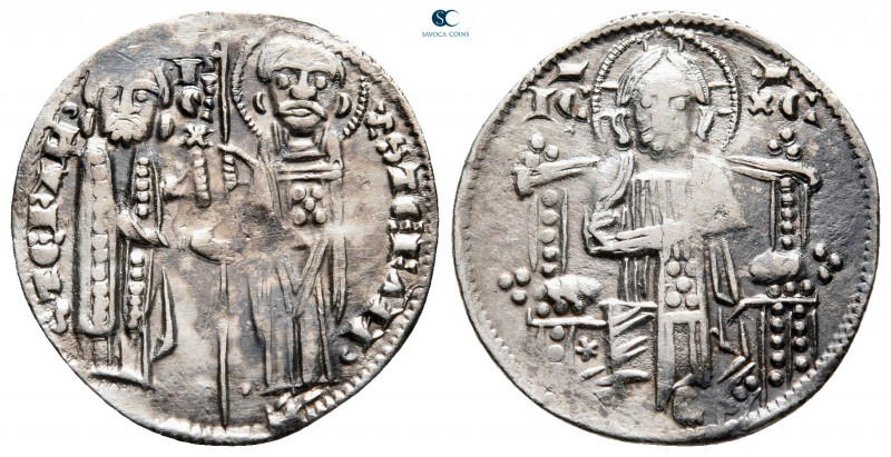 Serbia. Stefan II Dragutin AD 1276-1282. 
Dinar AR

19 mm, 2,15 g



very...