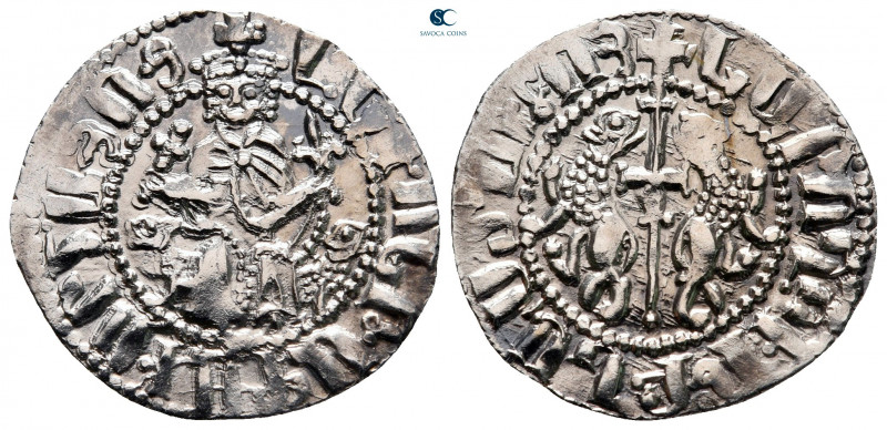 Cilician Armenia. Sis. Levon I AD 1198-1219. 
Tram AR

22 mm, 2,88 g



v...