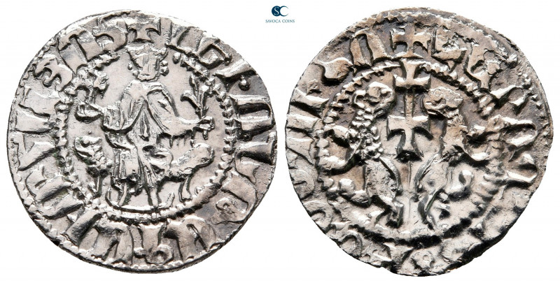 Cilician Armenia. Sis. Levon I AD 1198-1219. 
Tram AR

21 mm, 2,79 g



v...