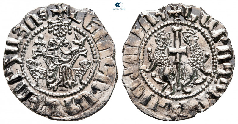 Cilician Armenia. Sis. Levon I AD 1198-1219. 
Tram AR

22 mm, 2,93 g



v...