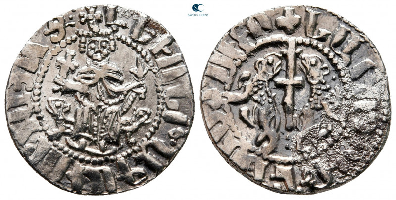 Cilician Armenia. Sis. Levon I AD 1198-1219. 
Tram AR

21 mm, 2,95 g



v...