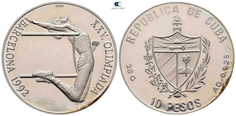 Cuba. AD 1992.
10 Pesos AR

37 mm, 28,15 g



extremely fine