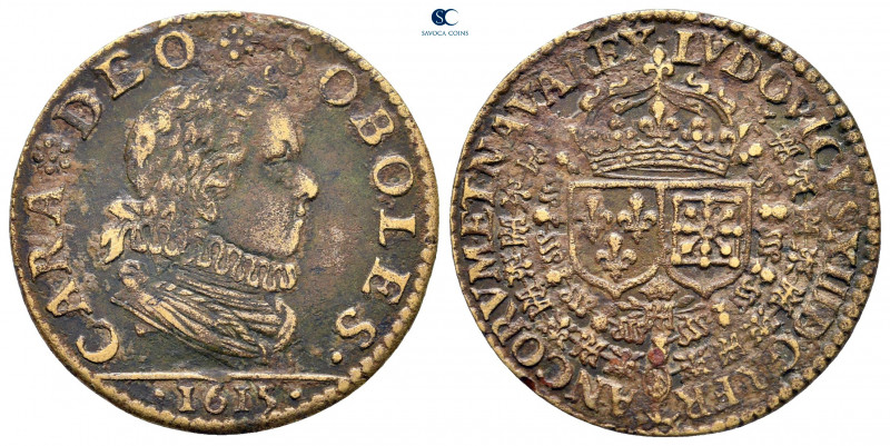 France. Louis XIII AD 1610-1643.
Jeton CU

24 mm, 4,23 g



nearly very f...