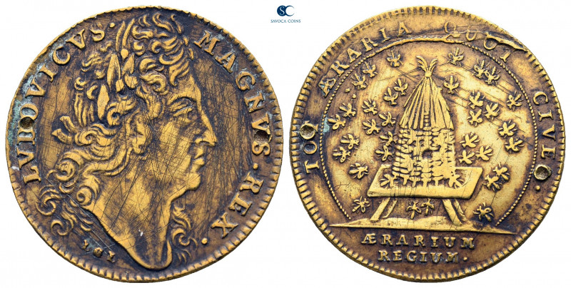 France. Louis XIV 'the Sun King' AD 1643-1715.
Jeton CU

26 mm, 4,71 g


...