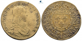 France. Louis XIV 'the Sun King' AD 1643-1715. Jeton CU