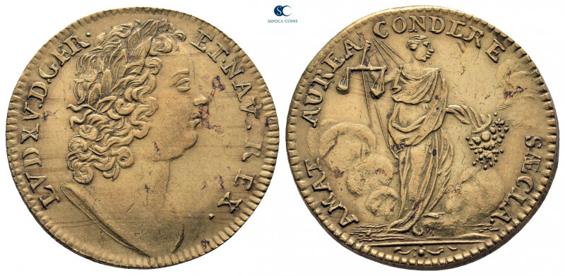 France. Louis XV AD 1715-1774.
Jeton CU

26 mm, 4,92 g



nearly extremel...