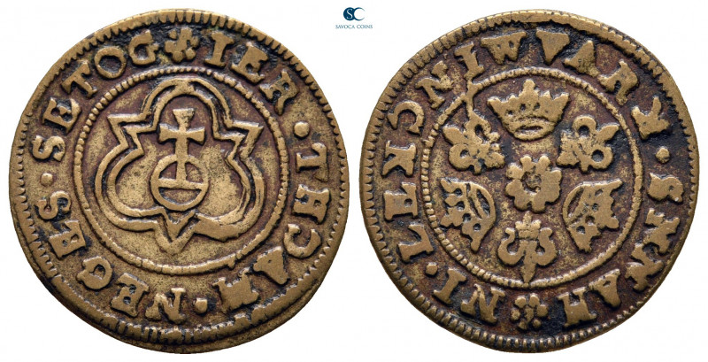 Germany. Nürnberger. AD 1550-1650.
Rechenpfennig Æ

22 mm, 1,57 g



good...