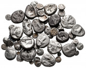 Lot of ca. 60 greek silver coins / SOLD AS SEEN, NO RETURN!nearly very fine
