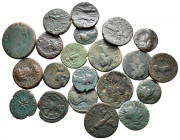 Lot of ca. 21 roman provincial bronze coins / SOLD AS SEEN, NO RETURN!fine
