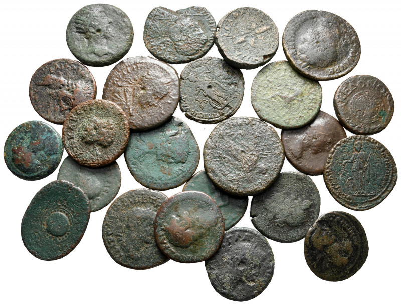 Lot of ca. 23 roman provincial bronze coins / SOLD AS SEEN, NO RETURN!

fine