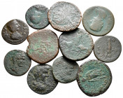 Lot of ca. 11 roman provincial bronze coins / SOLD AS SEEN, NO RETURN!fine