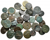 Lot of ca. 42 roman provincial bronze coins / SOLD AS SEEN, NO RETURN!fine