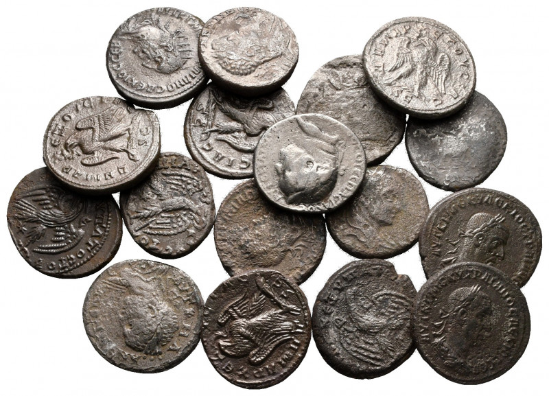 Lot of ca. 17 roman provincial coins / SOLD AS SEEN, NO RETURN!

very fine