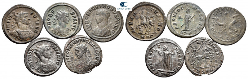 Lot of ca. 5 antoniniani of Probus / SOLD AS SEEN, NO RETURN! 

very fine