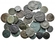 Lot of ca. 34 late roman bronze coins / SOLD AS SEEN, NO RETURN!
very fine
