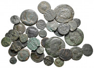 Lot of ca. 35 late roman bronze coins / SOLD AS SEEN, NO RETURN!
fine