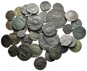 Lot of ca. 38 late roman bronze coins / SOLD AS SEEN, NO RETURN!
fine