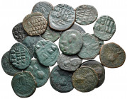 Lot of ca. 22 byzantine bronze coins / SOLD AS SEEN, NO RETURN!nearly very fine
