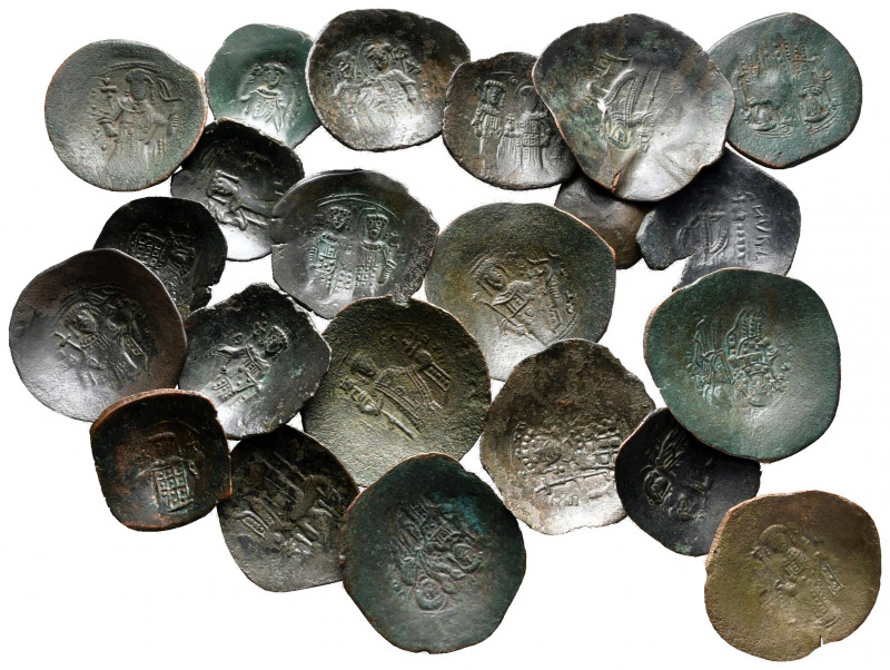 Lot of ca. 22 byzantine scyphate coins / SOLD AS SEEN, NO RETURN!

very fine
