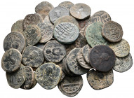 Lot of ca. 50 byzantine bronze coins / SOLD AS SEEN, NO RETURN!
nearly very fine