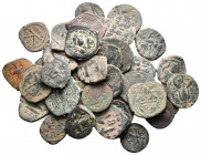 Lot of ca. 40 byzantine bronze coins / SOLD AS SEEN, NO RETURN!nearly very fine