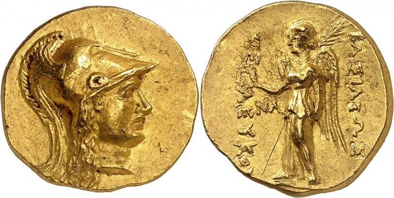 Royaume de Syrie, Seleucos II, 246-226. Statère d'or, Atelier indéterminé, proba...