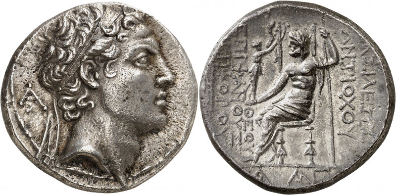 Royaume de Syrie, Antiochos IV, 175-164. Tétradrachme 167-164, Ake-Ptolemaïs (Ac...