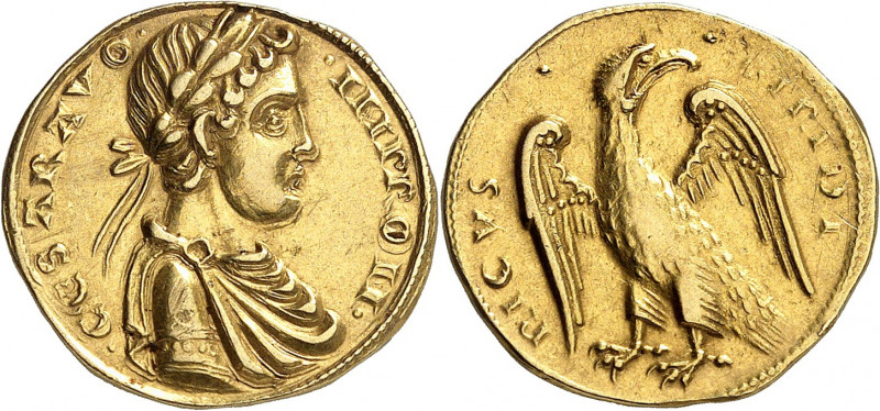 Sicile. Frédéric II de Hohenstaufen, 1197-1250. Augustale non daté (1231-1250), ...