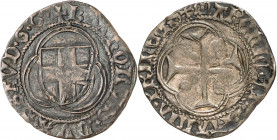 Genève, l'atelier de Cornavin. Charles I, 1482-1490. Parpaiolle non datée du 2e type GG, Cornavin (Nicola Gatti). Cornavin (Nicola Gatti). KAROLUS DVX...