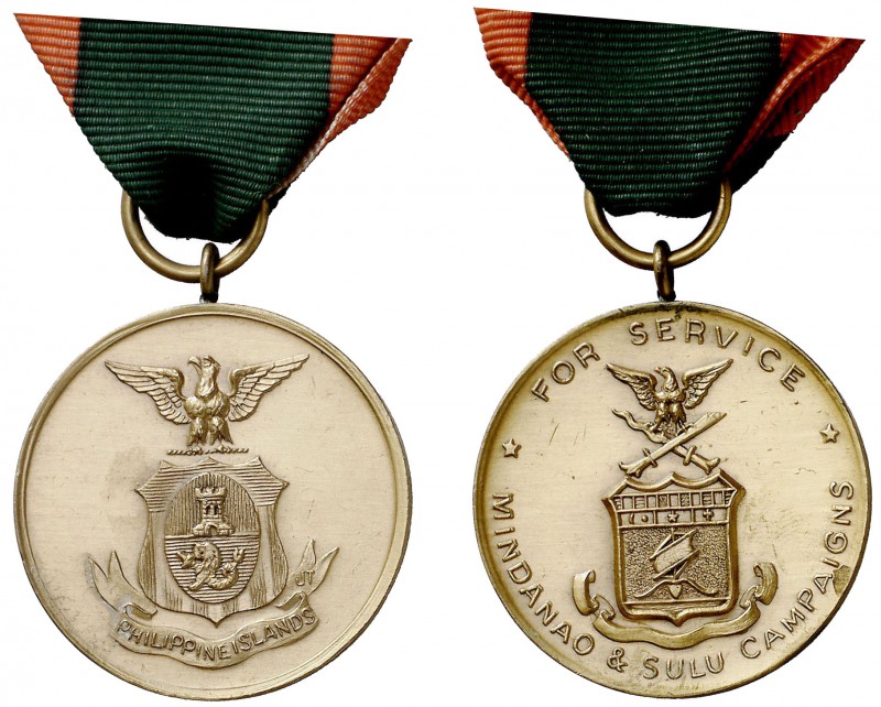 s/d. Ocupación Militar Estadounidense. Condecoración por las campañas de 1904. (...