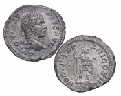 211- 217 d.C. Caracalla. Denario. Ag. 1,96 g. MBC. Est.80.