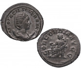 246-48 dC. Otacilia Severa. Concordia. Roma. Antoniano. RIC 27. Ag. 4,30 g. EBC. Est.125.