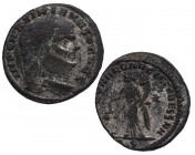 286​–305 a d.C. Maximiano Hércules. Roma. Follis. Ae. 8,66 g. MBC+. Est.50.