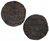 1369-1379. Enrique II (1369-1379). Toledo. Cornado. Ve. 1,11 g. BC. Est.35.