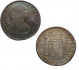 1799. Carlos IV (1788-1808). México. 8 reales. FM. A&C 963. Ag. 27,05 g. Atractiva. EBC-. Est.300.