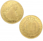 1792. Carlos IV (1788-1808). Madrid. 4 escudos. MF. A&C 1475. Au. 13,50 g. Bella. Brillo original. SC-. Est.1000.