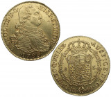 1799. Carlos IV (1788-1808). Nuevo Reino. 8 Escudos. JJ. A&C 1733. Au. 26,98 g. EBC-. Est.1600.