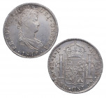 1819. Fernando VII (1808-1833). México. 8 Reales. JJ. A & C 1334. Ag. 26,85 g. EBC-. Est.130.